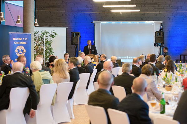 Lions Club Erfurt Thuringia, Ansprache vom Bürgermeister Herr Bausewein